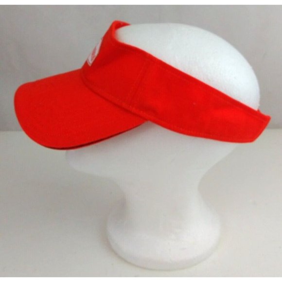 2019 Orange Hooters Unisex Adjustable Employee Visor Cap Hat - Picture 5 of 7